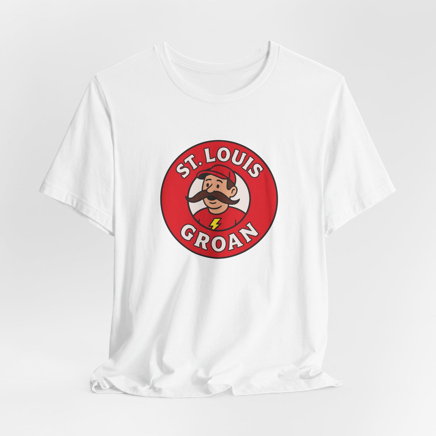 St. Louis Groan Retro Logo Tee