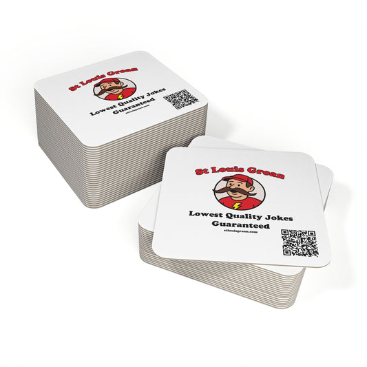 Groan Logo Drink Coasters (50–100 pcs)