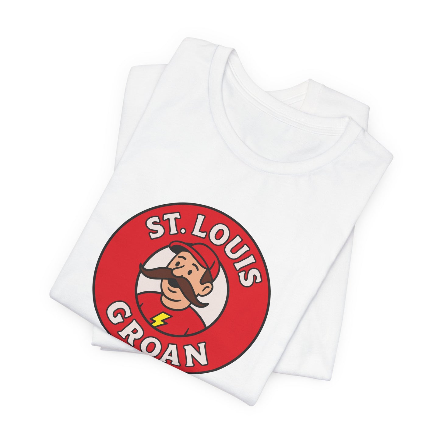St. Louis Groan Retro Logo Tee