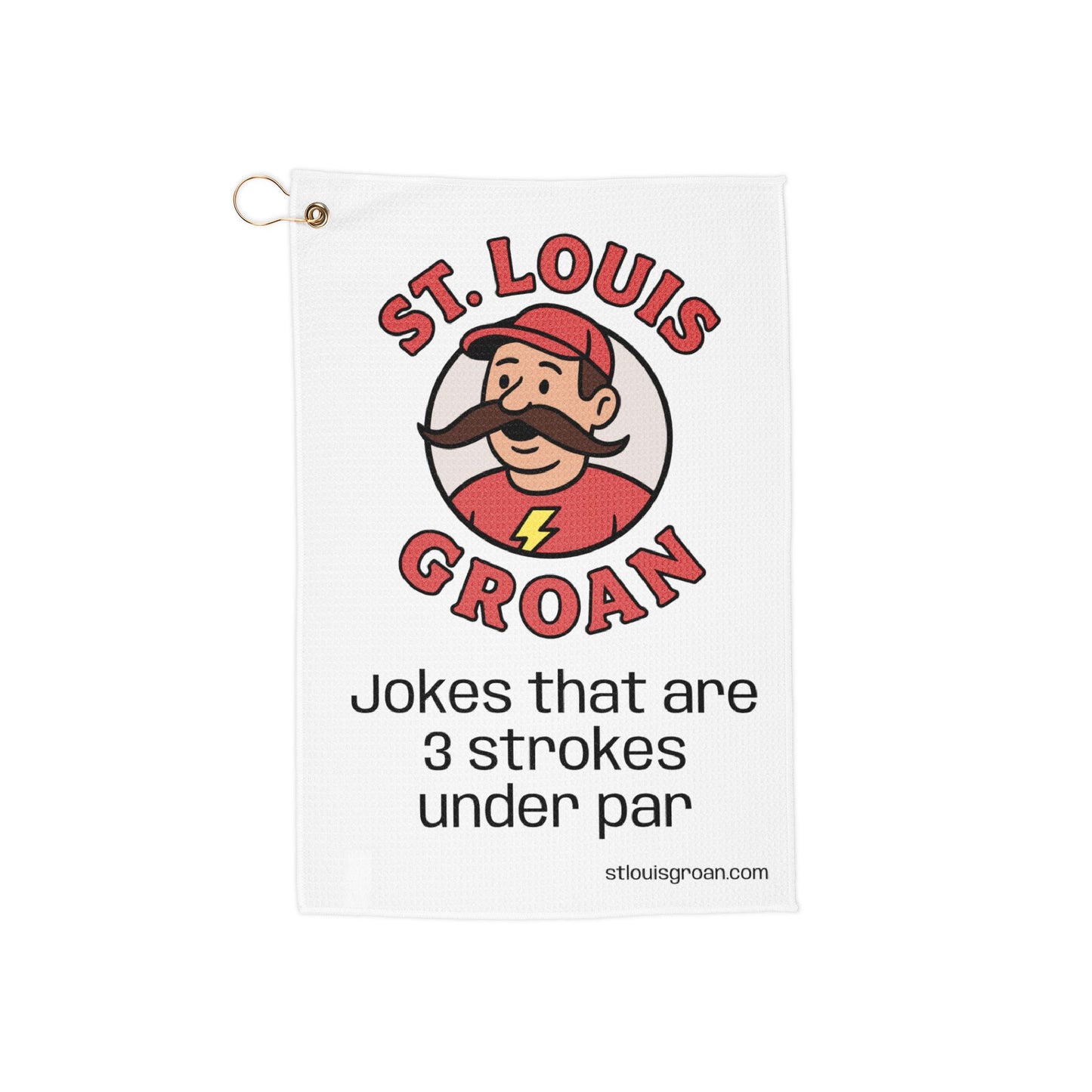 St. Louis Groan Golf Towel