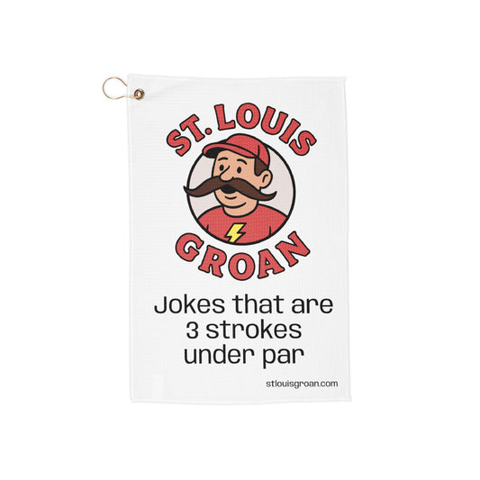 St. Louis Groan Golf Towel