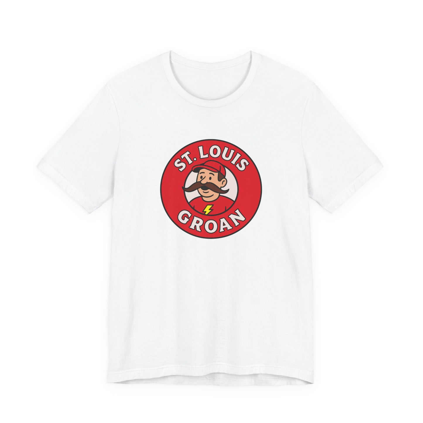 St. Louis Groan Retro Logo Tee