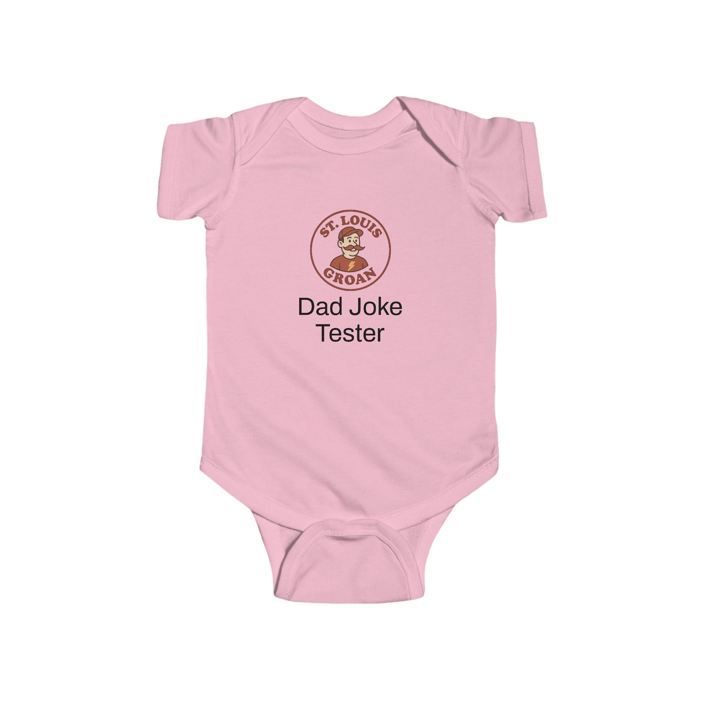 Infant Bodysuit "Dad Joke Tester" – Funny Baby Onesie, Newborn Gift for New Dads, Father's Day
