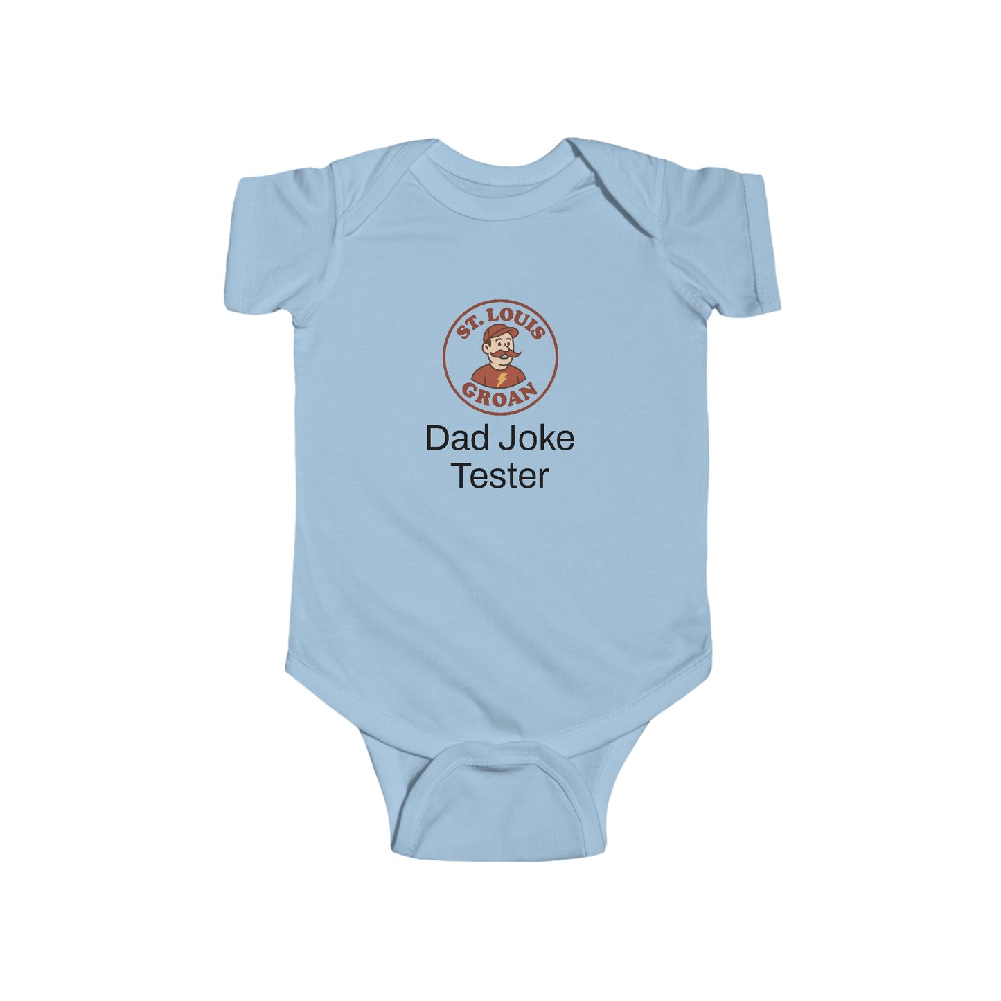Infant Bodysuit "Dad Joke Tester" – Funny Baby Onesie, Newborn Gift for New Dads, Father's Day
